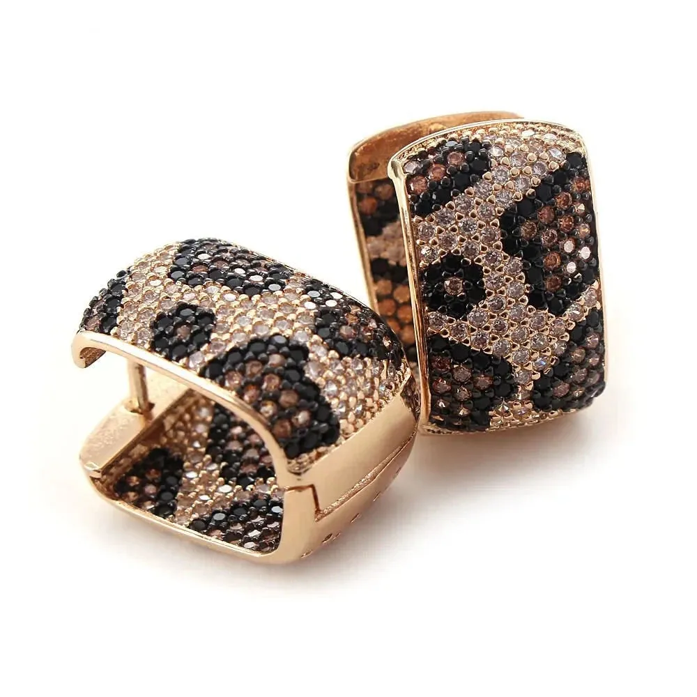 TEEK - Leopard Hoop Earrings