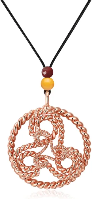 Tensor Ring Double Heddeka Pendant - Sacred & Lost Cubit Frequencies