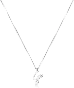 Tewiky Initial Necklace for Women-14k Gold Filled Dainty Letter Necklaces Trendy Cute Custom Personalized Monogram