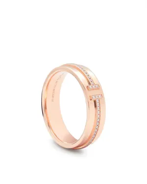 Tiffany & Co. T Diamond Rose Gold Ring Model Number: 60151041
