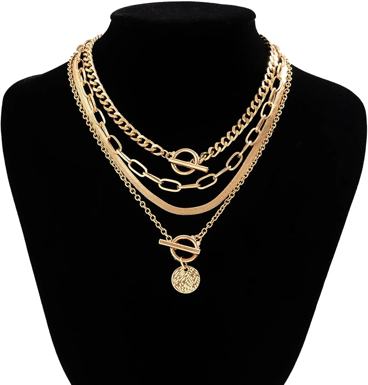 Trendy Charm Necklace Coin Necklace Baroque Pearl Necklace 1514202465
