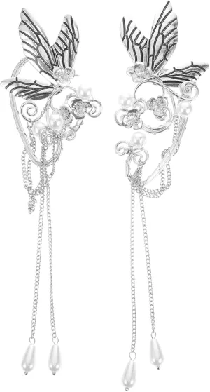 Unique Shape Ear Cuffs Butterfly Ear Earring Women's Fashion Jewelry Fairy Mermaid Style