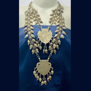 Vintage Bohemian Two Layered Bib Necklace