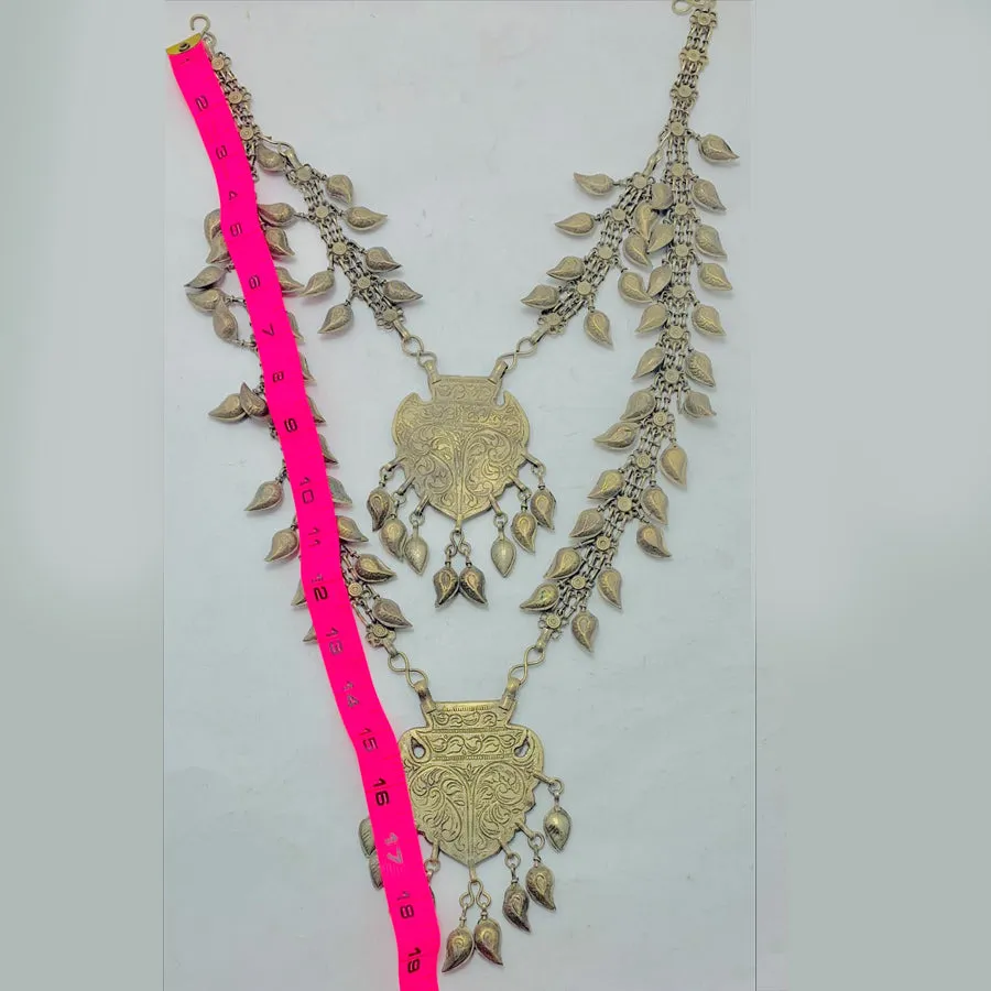 Vintage Bohemian Two Layered Bib Necklace