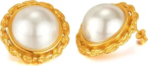 Vintage Chic Hypoallergenic Stainless Steel Earrings Fashion Dangle-earrings Jewelry Gift for Women