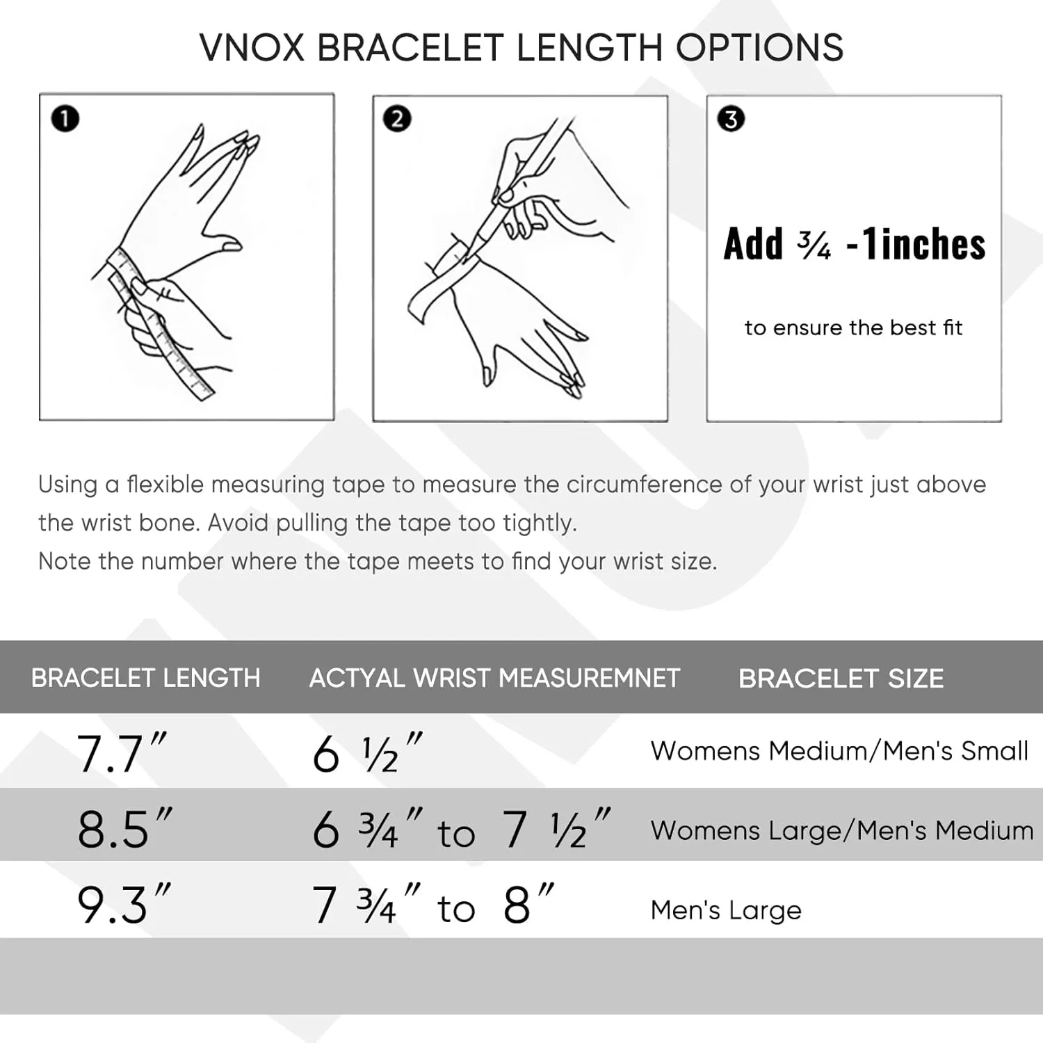 VNOX Box Chain Bracelet for Men Women - Simple Metal Mens Bracelets Square Rolo Link Round Box Chain Silver Stainless Steel Bracelets Jewelry Gifts for Boyfriend