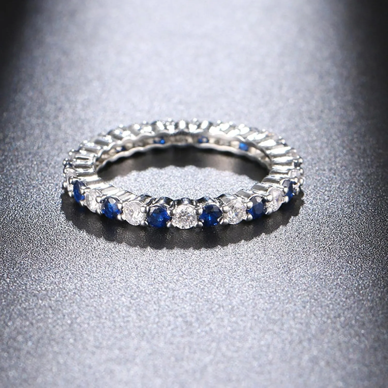 Women Ring Shiny Luxurious Princess Cut Geometric All-match Decoration Gift Ladies Cubic Zirconia Finger Ring Fashion Jewelry for Daily Wear Ring Freshing Style Ladies Couple Love Rings Women Platinu