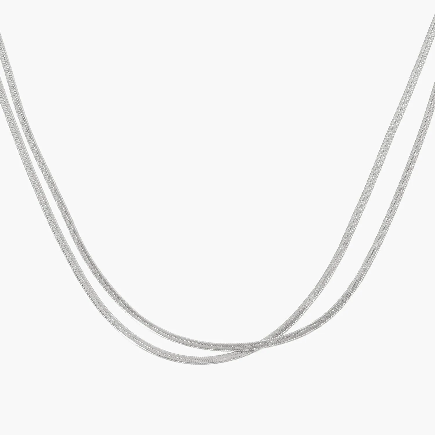 Women's Signature Snake Chain Layered Necklace